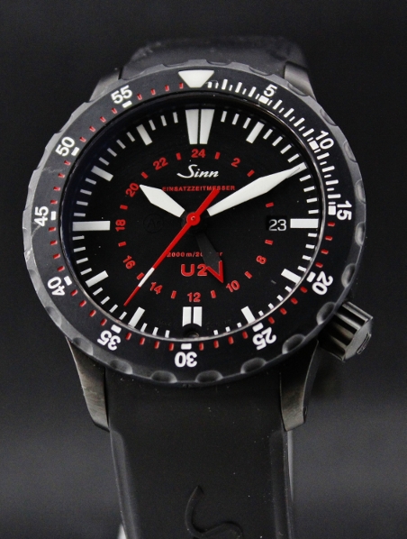 (image for) Sinn U2 Black EZM 5 on Strap/ Complete